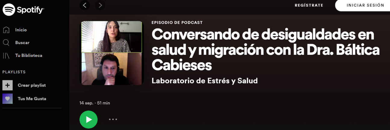 Lee más sobre el artículo Participación de directora PROESSA en Podcast “Laboratorio de estrés y salud”