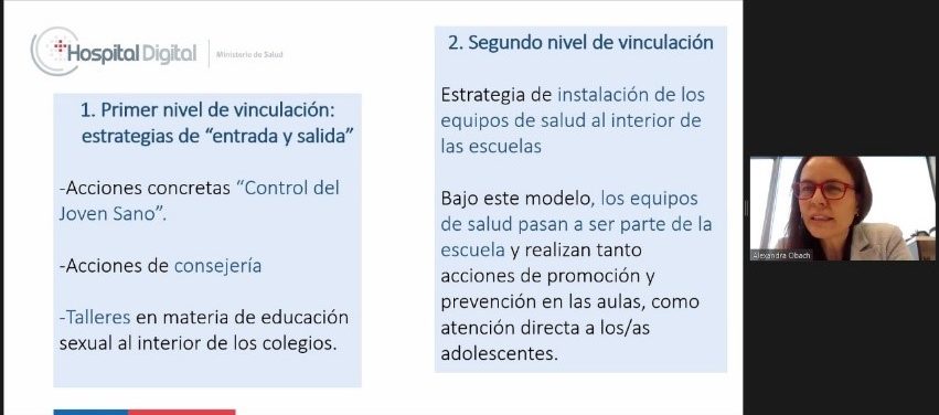 En este momento estás viendo Participación de investigadora PROESSA en Charla de plataforma del Ministerio de Salud