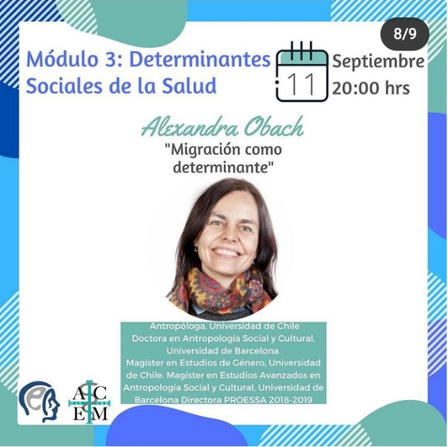 Lee más sobre el artículo Participación investigadora PROESSA en curso CEM-ACEM