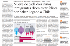 Lee más sobre el artículo Aparición de directora PROESSA UDD en columna de diario “El Mercurio”