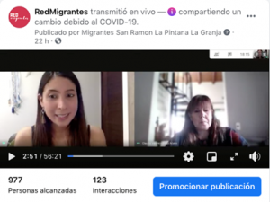 Lee más sobre el artículo Participación investigadoras PROESSA en ciclo de charlas en salud para población migrante