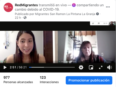 Lee más sobre el artículo Participación investigadoras PROESSA en ciclo de charlas en salud para población migrante