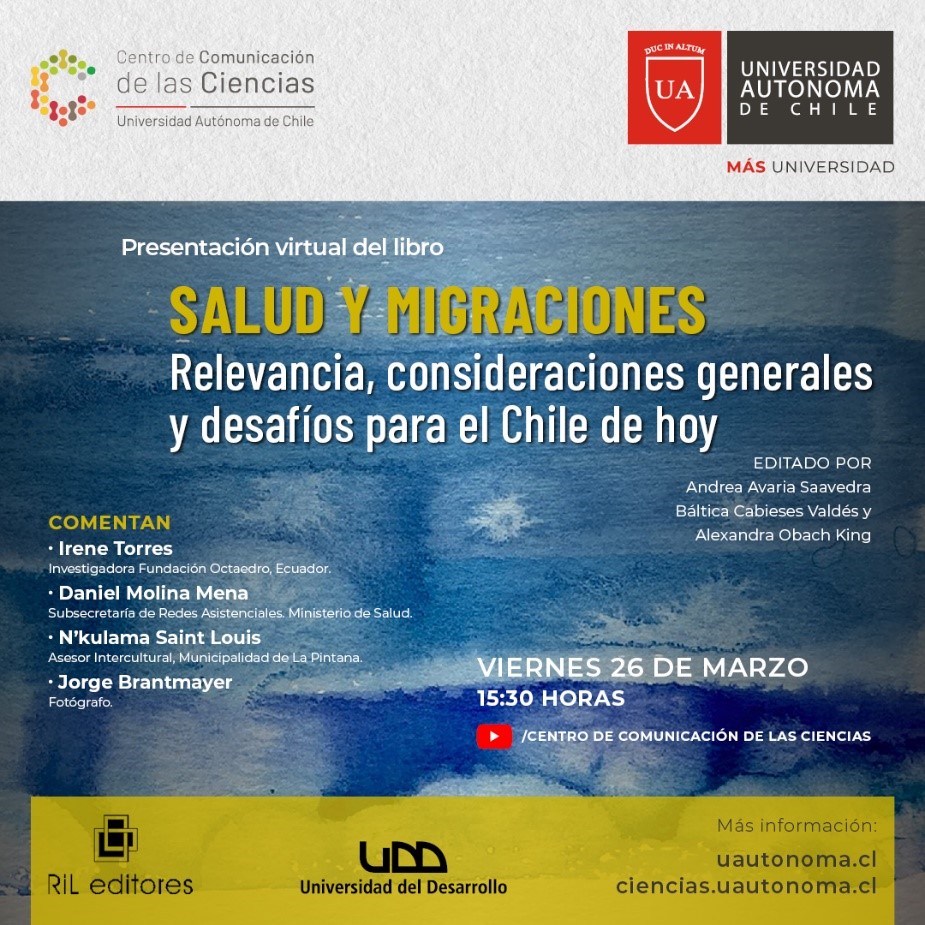 Lee más sobre el artículo Lanzamiento de libro sobre Salud y migración internacional con participación investigadoras PROESSA