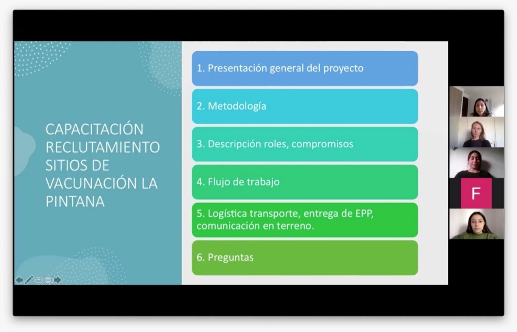 Lee más sobre el artículo Investigadoras PROESSA participan en Capacitación de reclutadores para estudio en curso en carrera de enfermería UDD