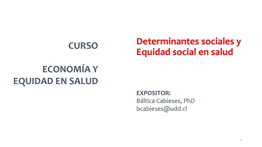 Lee más sobre el artículo Participación de directora de PROESSA en curso “Economía y Equidad en Salud” para profesionales de salud de Bolivia
