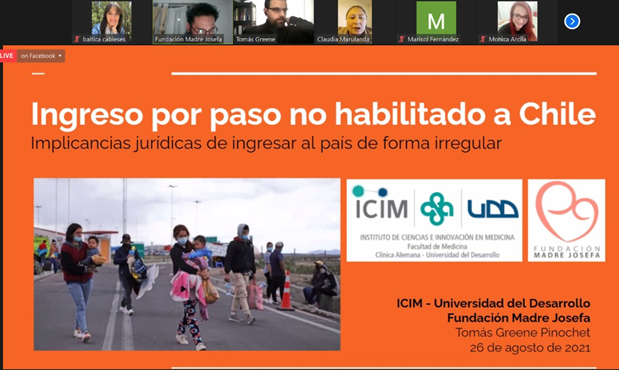 En este momento estás viendo Charla asesoría jurídica en regularización migratoria organizada por Fundación Madre Josefa en Colaboración con PROESSA