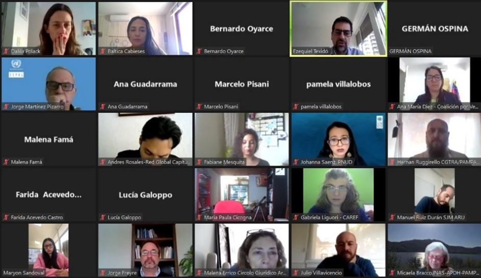 Lee más sobre el artículo Participación directora PROESSA en reunión de trabajo con Sociedad Civil liderada por OIM