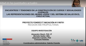 Lee más sobre el artículo Realización webinar salud, cuerpo y sexualidad en las juventudes actuales organizado por investigadora PROESSA