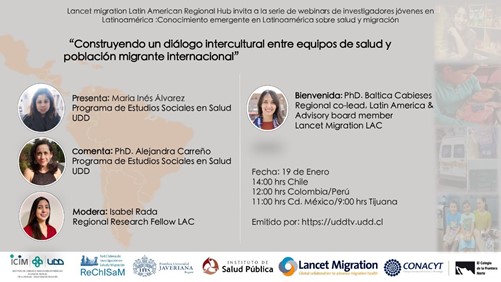 En este momento estás viendo Participación de investigadoras de PROESSA en Webinar de Lancet Migration Latinoamética