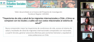 Lee más sobre el artículo Realización taller en CESFAM San Rafael de la Pintana