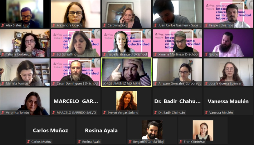 En este momento estás viendo Participación de investigadora PROESSA en Jornada Colaborativa sobre impacto del cáncer de mama