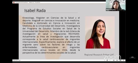 Lee más sobre el artículo Participación de investigadoras PROESSA en Seminario Lancet Migration Latinoamérica