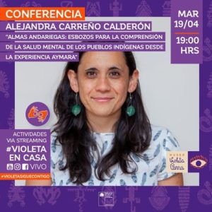 Lee más sobre el artículo Investigadora PROESSA realiza conferencia de libro sobre salud mental en población indígena en transmisión de museo Violeta Parra