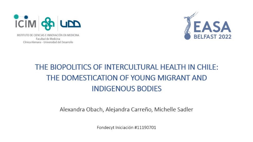 En este momento estás viendo Participación directora PROESSA UDD en Congreso de Asociación Europea de Antropología Social