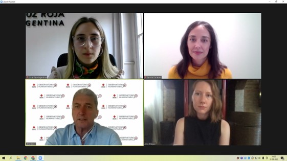 En este momento estás viendo Participación de investigadoras PROESSA UDD en reunión con Cruz Roja