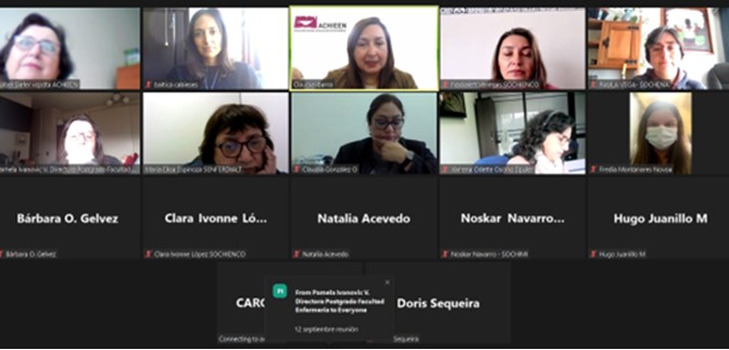 Lee más sobre el artículo Participación de investigadora PROESSA en reunión ACHIEEN