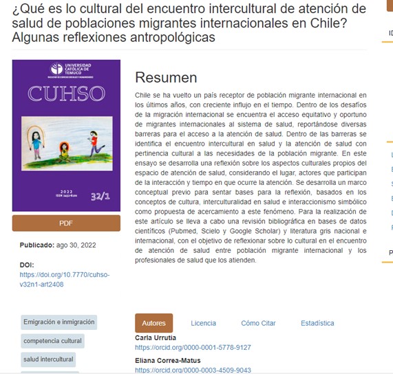 Lee más sobre el artículo Publicaciones equipo PROESSA mes Agosto