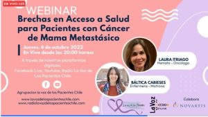 Lee más sobre el artículo Participación equipo PROESSA en Webinar de Agrupación la voz de los pacientes Chile