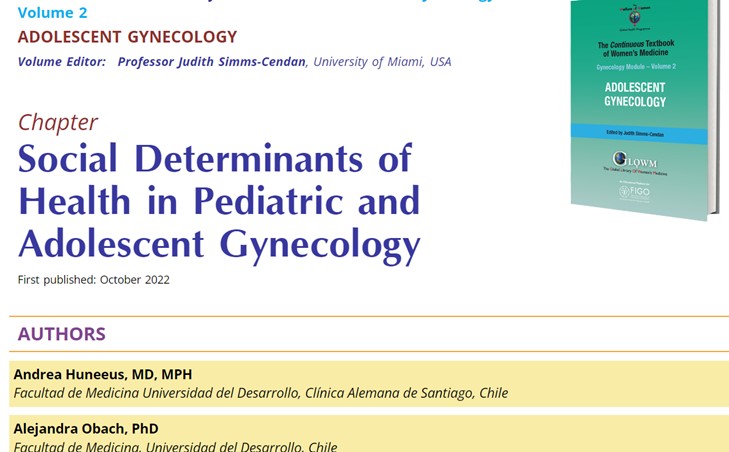 Lee más sobre el artículo Publicaciones mes de octubre equipo PROESSA UDD