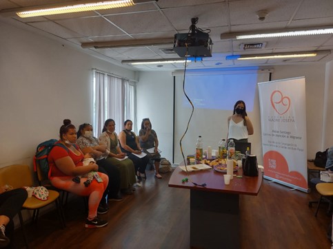 Lee más sobre el artículo Desarrollo de taller para familias migrantes sobre primeros auxilios realizado por investigadoras PROESSA