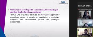 Lee más sobre el artículo Inicio Módulo 2 Diplomado Investigación en Docencia Universitaria participación equipo CeSGI
