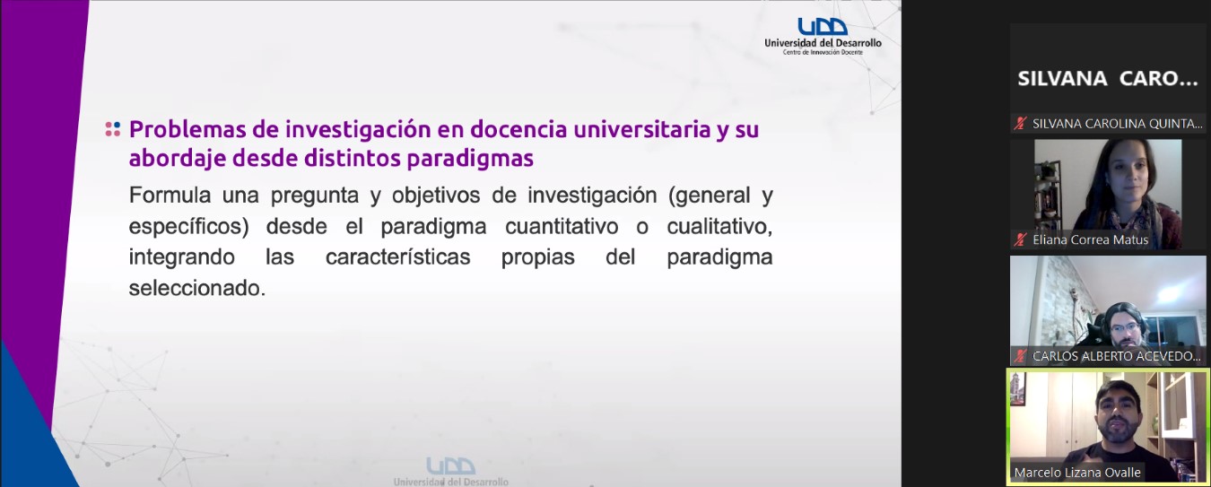 Lee más sobre el artículo Inicio Módulo 2 Diplomado Investigación en Docencia Universitaria participación equipo CeSGI