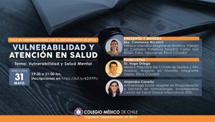 En este momento estás viendo Participación de investigadora CeSGI en Ciclo de conversaciones de COLMED