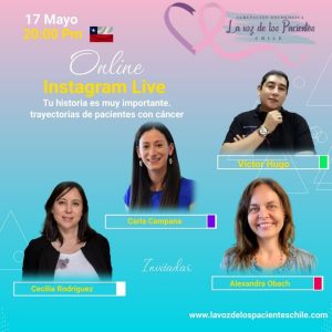 Lee más sobre el artículo Participación de investigadoras CeSGI en Instagram Live de La voz de los pacientes