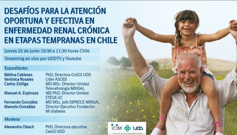 Lee más sobre el artículo Webinar resultadoes estudios desafíos atención oportuna enfermedad renal crónica