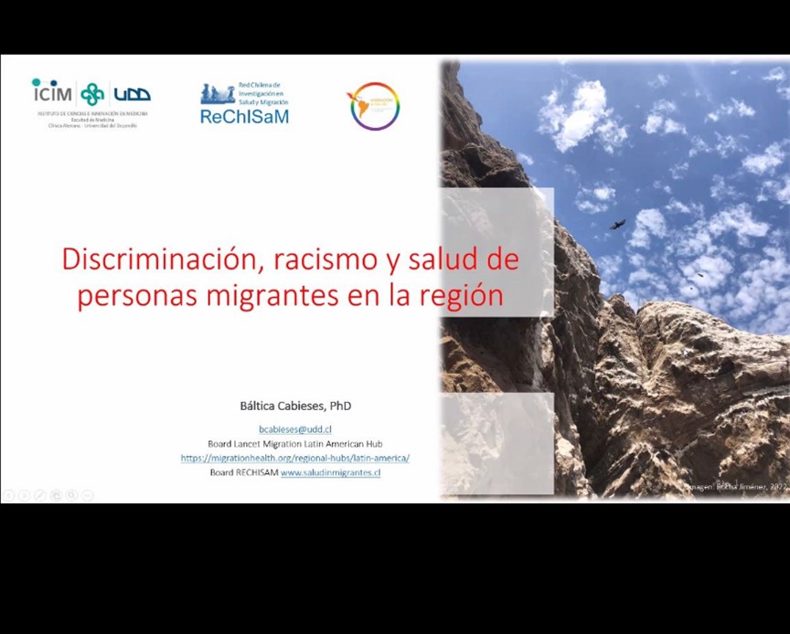 Lee más sobre el artículo Participación investigadora CeSGI en Webinar de OPS sobre Migración y determinantes sociales de la salud