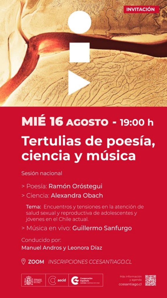 En este momento estás viendo Participación de investigadora CeSGI en tertulias de poesía, ciencia y música de Centro cultura España