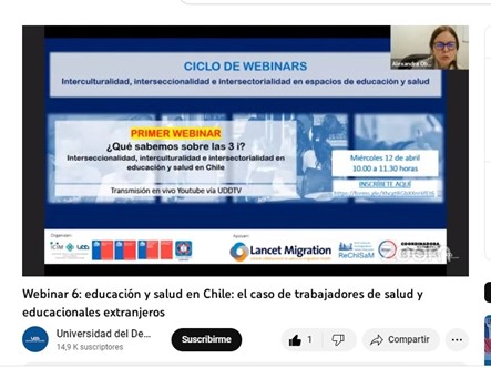 Lee más sobre el artículo Desarrollo de sexto Webinar 3I sobre trabajadores de salud y educación extranjeros