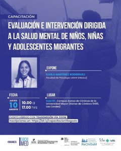Lee más sobre el artículo Apoyo CESGI capacitación sobre intervención dirigida a salud NNA migrantes