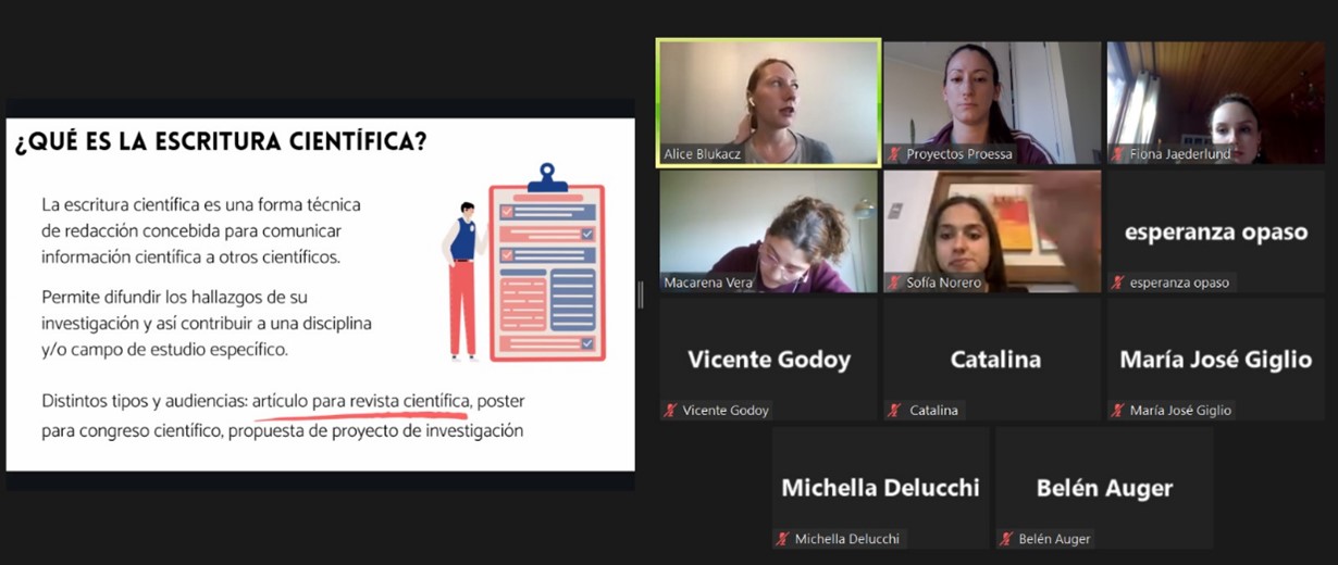 Lee más sobre el artículo Taller para estudiantes de Academia Científica Enfermería y PONT UDD